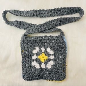 Granny Handmade Crochet Mini Bag - Shoulder Bag - NEW